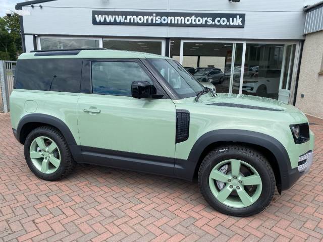 Land Rover Defender 3.0 D300 75th Limited Edition 90 3dr Auto Estate Diesel Grasmere Green