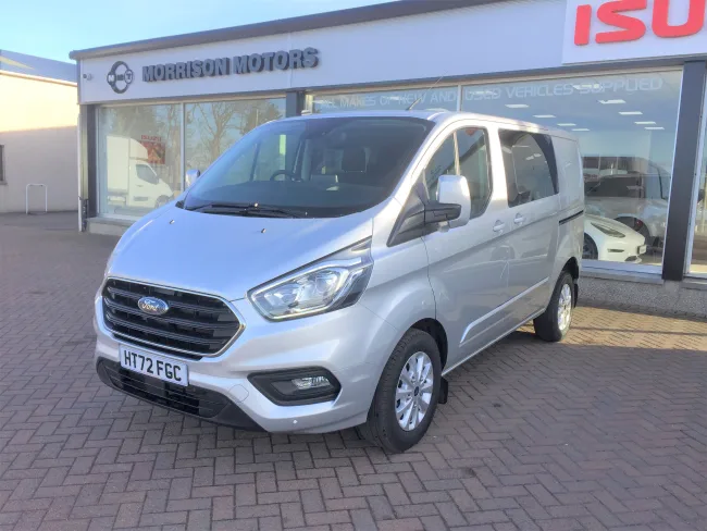 6-seat Ford Transit Custom Crew Van Automatic